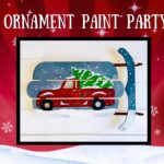 Ornament painting event on November 17 at Blue Goose Tavern.