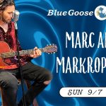 Live music event at Blue Goose Tavern.